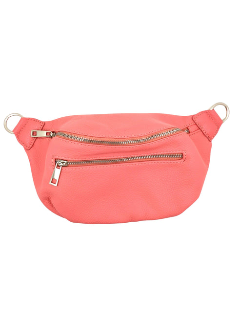 Crossbodybag mittelgroß mit zwei Reißverschlüssen und kleinem Geldbeutel extra